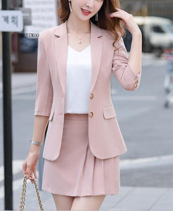 Women's Suit Vintage Women Skirt