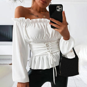 Sexy Women's Off Shoulder Blouse