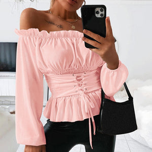 Sexy Women's Off Shoulder Blouse