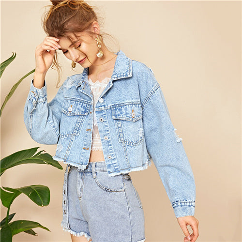 Denim Jeans Jacket Women